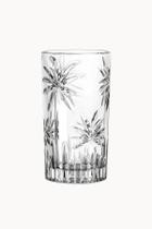 Conjunto 6 Copos Altos de Cristal Palm Tree 360 ml - Wolff