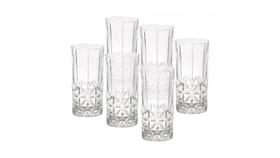 Conjunto 6 Copos Altos de Vidro para Drink Stella 360ml - Wolff Conjunto 6 Copos Altos de Vidro para Drink Stella 360ml - Wolff