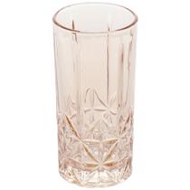conjunto 6 copos altos vidro para drink âmbar Stella 360ml
