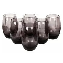 Conjunto 6 Copos Aruba 465ml Cinza 30611050 - Allmix Conjunto 6 Copos Aruba 465ml Cinza 30611050 - Allmix