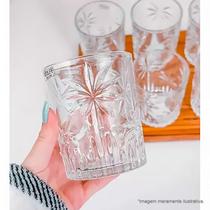 Conjunto 6 Copos Baixo de Cristal Palm Tree 340ml 27770 - Wolff