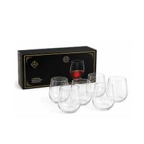 Conjunto 6 Copos Baixo de Vidro 570ml