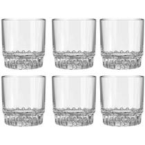 Conjunto 6 Copos Baixos Fiorde Vidro 290ml LHermitage
