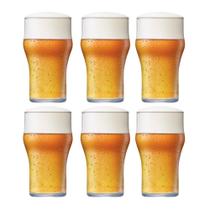 Conjunto 6 Copos Bruselas Chopp Cerveja Vidro Bar 560ml Conjunto 6 Copos Bruselas Chopp Cerveja Vidro Bar 560ml
