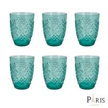 Conjunto 6 Copos de Acrílico Verde 11,5cm RJW0006 BTC