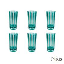 Conjunto 6 Copos de Acrílico Verde 17,5cm RJW0016 BTC