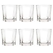 Conjunto 6 Copos De Whisky Linha Topázio 310ml Luxo