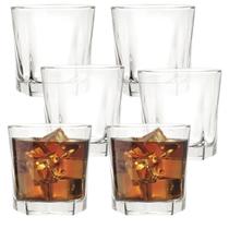 Conjunto 6 Copos de Whisky Tumbler em Vidro Penta 300ml