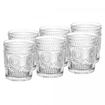 Conjunto 6 Copos em Vidro Mandala 260ml Wolff