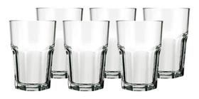 Conjunto 6 Copos Grosso Redondo Vidro 350Ml (Ck3032) Conjunto 6 Copos Grosso Redondo Vidro 350Ml (Ck3032)