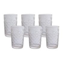 Conjunto 6 Copos Long Drink Bee 380ml em Vidro Haüskraft Conjunto 6 Copos Long Drink Bee 380ml em Vidro Haüskraft