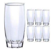 Conjunto 6 Copos Mesa Florence Vidro Transparente 370 ml