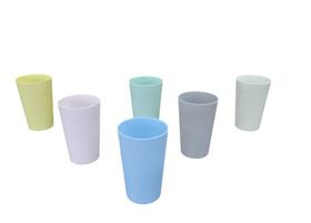 Conjunto 6 Copos Plástico 400ml - Multicolorido Conjunto 6 Copos Plástico 400ml - Multicolorido