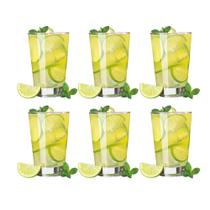 Conjunto 6 Copos Seelze Drink Vidro Bar 360ml Conjunto 6 Copos Seelze Drink Vidro Bar 360ml
