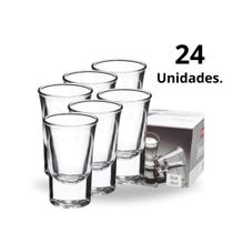 Conjunto 6 copos shot dose tequila vodka 40ml vidro