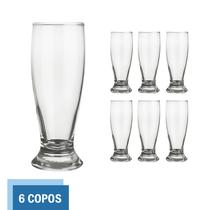 Conjunto 6 Copos Vidro 300ml Munich Chopp Transparente Nadir Conjunto 6 Copos Vidro 300ml Munich Chopp Transparente Nadir