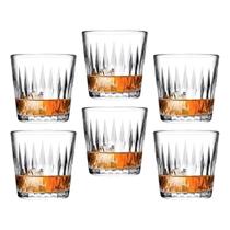 Conjunto 6 Copos Whisky Pasabahce Luzia 300ml Vidro Elegante para Drinks Bar Conjunto 6 Copos Whisky Pasabahce Luzia 300ml Vidro Elegante para Drinks Bar