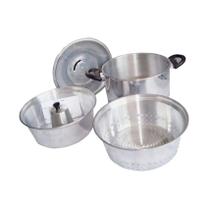 Conjunto 6 em 1 para Cozimento a Vapor Continental (3 Peças) Conjunto 6 em 1 para Cozimento a Vapor Continental (3 Peças)