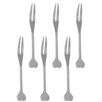Conjunto 6 Garfos de Aço Inox Aperitivo UTEN-411- Hauskraft