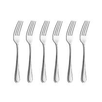 Conjunto 6 Garfos de Sobremesa Aço Inox Domni