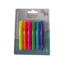 Conjunto 6 Marcadores de Texto School Basics