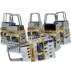 Conjunto 6 Mini Ralador 4 Faces Aço Gengibre Alho