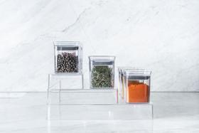 Conjunto 6 organizadores hermeticos block 0,15l natural