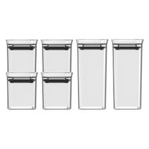 Conjunto 6 organizadores hermeticos