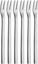 Conjunto 6 Peças Garfos Aperitivo Nuova Inox WMF