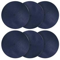 Conjunto 6 Peças Jogo Americano Mesa Posta Sousplat Glamour Conjunto 6 Peças Jogo Americano Mesa Posta Sousplat Glamour