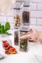 Conjunto 6 Peças Pote Hermético Seal Block Mini - OU