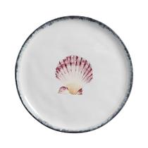 Conjunto 6 Prato Raso Ø27cm Concha Atlântica Scalla Conjunto 6 Prato Raso Ø27cm Concha Atlântica Scalla