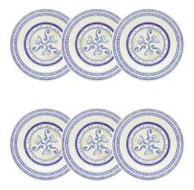 Conjunto 6 Pratos de Sobremesa Donna Grano Biona