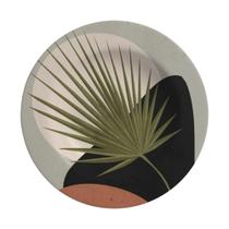 Conjunto 6 Pratos Fundo Atlântica 25cm Cerâmica Branca