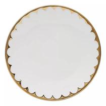 Conjunto 6 Pratos Fundos em Porcelana Egg 22cm Wolff Conjunto 6 Pratos Fundos em Porcelana Egg 22cm Wolff