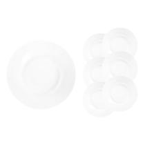 Conjunto 6 Pratos Menu Fundo 23cm Refeição Duralex Nadir