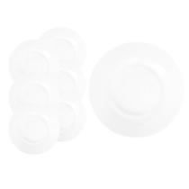 Conjunto 6 Pratos Opaline Menu Fundo 23cm Refeição Duralex Conjunto 6 Pratos Opaline Menu Fundo 23cm Refeição Duralex