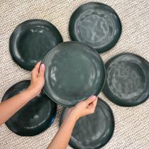 Conjunto 6 Pratos Raso