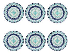 Conjunto 6 Pratos Rasos 24cm Donna Lola - Biona Conjunto 6 Pratos Rasos 24cm Donna Lola - Biona