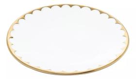Conjunto 6 Pratos Rasos em Porcelana Egg 27cm Wolff Conjunto 6 Pratos Rasos em Porcelana Egg 27cm Wolff