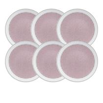 Conjunto 6 Pratos Rasos Positano 25cm Porcelana Tramontina Conjunto 6 Pratos Rasos Positano 25cm Porcelana Tramontina