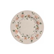 Conjunto 6 Pratos Sobremesa Acetinado Magnolia By Aurora - Alleanza Cerâmica