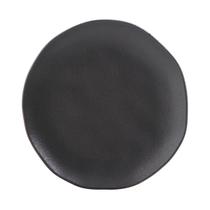Conjunto 6 Pratos Sobremesa Orgânico Preto Matte Porto Brasil Conjunto 6 Pratos Sobremesa Orgânico Preto Matte Porto Brasil
