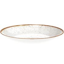 Conjunto 6 Pratos Tramontina de Porcelana Rústicos Fundos Decorados 22cm cada Marrons Conjunto 6 Pratos Tramontina de Porcelana Rústicos Fundos Decorados 22cm cada Marrons