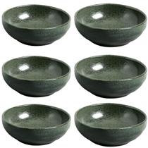 Conjunto 6 Ramekins Pequeno 70ml Cerâmica Porto Brasil Green Conjunto 6 Ramekins Pequeno 70ml Cerâmica Porto Brasil Green