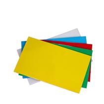 Conjunto 6 Seis Tabuas Lisas Polietileno Coloridas Grandes Conjunto 6 Seis Tabuas Lisas Polietileno Coloridas Grandes