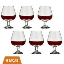 Conjunto 6 Taça De Vidro 330ML Conhaque Nadir Figueiredo Conjunto 6 Taça De Vidro 330ML Conhaque Nadir Figueiredo