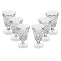 Conjunto 6 Taça para Água de Vidro Dublin Design Exclusivo Transparente 250 ml Conjunto 6 Taça para Água de Vidro Dublin Design Exclusivo Transparente 250 ml