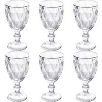 Conjunto 6 Taças Best Kaza Em Vidro Kit Diamante Vinho/água - Best Kaza Conjunto 6 Taças Best Kaza Em Vidro Kit Diamante Vinho/água - Best Kaza