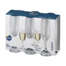 Conjunto 6 Taças Champanhe Gallant 180ml 7708 - Nadir